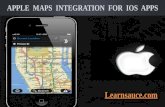Apple maps tutorial