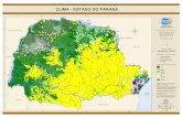 Mapa de Clima Estado do Paraná
