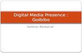 Digital Media Presence- Goibibo