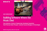 Building Software Where the Music Died
