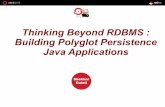 Building Polyglot Persistence Java Applications