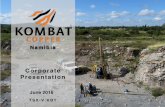 June 2016 Kombat Corporate Presentation