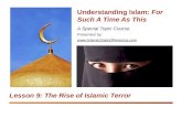 Lesson 9   The Rise of Islamic Terror