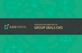 Group Deals Aggregation / eCommerce website & CMS by iLead Digital