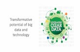 Transformative potential of big data and technology