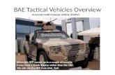 BAE Tactical Vehicles Overview