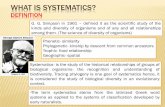 1 what is systematics