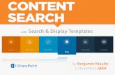 Build killer visuals to interact with your content using Search and Display Template