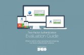 Duo Security - 2-Factor Evaluation Guide
