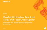 Tech Talk: Web Access Management and Federation – Two Great Tastes that Taste Good Together