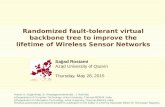 Randomized fault-tolerant virtual backbone tree to improve the lifetime of Wireless Sensor Networks