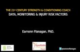 Data, monitoring & injury risk factors