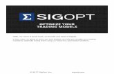 SigOpt for Hedge Funds