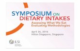 Symposium of Dietary Intakes - Indonesia - April 2016