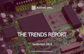 NATIVE VML September 2016 Trends Report