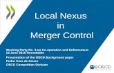 Jurisdictional nexus in merger control regimes- Pedro Caro de Sousa - OECD Competition Division – June 2016 discussion