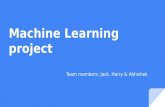 Machine Learning Project