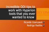 Incredible ODI tips to work with Hyperion tools that you ever wanted to know