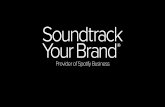 Screen Interaction Service Design Drinks with Soundtrack Your Brand