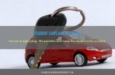 Student Auto Loans With No Credit - CarLoanNoCredit