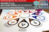 #Gc2020 Innovation through game design thinking, play and experience