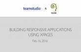 Building Responsive Applications Using XPages