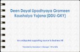 DDU-GKY - A Support to HR