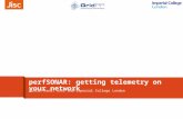 perfSONAR: getting telemetry on your network