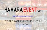 Corporate Event Venues in Mumbai