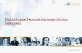 Tips to Ensure Excellent Customer Service Experience