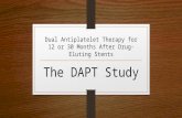 Dual Antiplatelet Therapy for 12 or 30 months (DAPT Study)