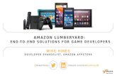 Amazon Lumberyard: end-to-end solutions for game developers