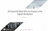10 essential retail kp is to display in the digital workplace