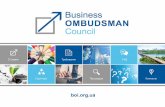 Про деятельность Business Ombudsman Counci - Юліана Рев`юк