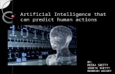 New Artifitial Intelligence that can predicts Human Actions