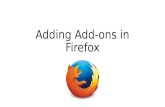 Adding Add-ons in Firefox