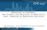 Marketing New Product Introductions in Mobility & SaaS: Ideation to Marketing Execution