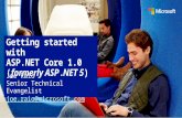 Getting Started with ASP.net Core 1.0