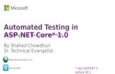 ASP.NET Core Unit Testing