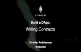 Devcon 1 - Build a Ðapp: Contract and Design