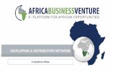 How to develop a distribution netwok in Southern Africa?