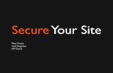Secure your site