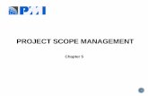 Pmp scope chapter 5