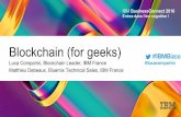Blockchain (for geeks)