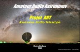 Projet ART - Awesome Radio Telescope