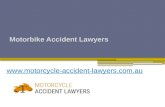 Motorbike accident lawyers