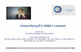 Demystifying ISO 20000-1 Standard