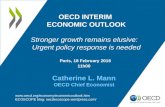 OECD Global Interim Economic Outlook February 2016 presentation