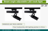 Xinghuo beam angle adjustable led track light
