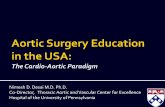 Aortic Surgery Education in the USA: The Cardio-Aortic Paradigm